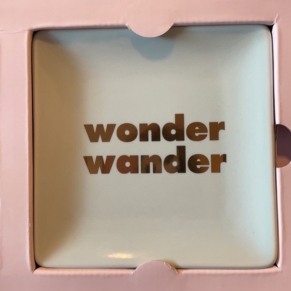 NIB Kate Spade Sweet Talk Jewelry Trays, Set of 2 - Picture 4 of 7